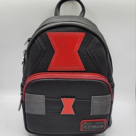 New Loungefly Marvel Black Widow Backpack - Picture 7 of 7